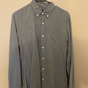 Men’s J Crew Heather Grey button down shirt